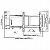 זרוע חשמלית לקיר עבור מסכים דקים CT-STAND MAW400