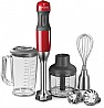בלנדר מוט עם מקציף וקוצץ KitchenAid גימור שמנת / בורדו דגם 5KHB2571