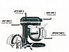 מיקסר מקצועי נפח של 6.6 ליטר קיצ'נאייד Kitchenaid 5KSM70SHX ירוק בקבוק
