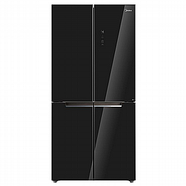 מקרר 4 דלתות מקפיא תחתון 470 ליטר מידאה Midea 6356 זכוכית שחורה מקרר 4 דלתות מקפיא תחתון 470 ליטר מידאה Midea 6356 זכוכית שחורה