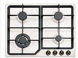 כיריים גז 4 פרטלי 60 ס"מ דגם Fratelli 640W לבן כיריים גז 4 פרטלי 60 ס"מ דגם Fratelli 640W לבן
