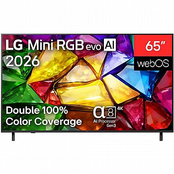 �������� ���� LG �65" 4K Mini RGB AI �LG 65MRGB85B6C