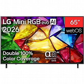 טלוויזיה חכמה LG 65" 4K Mini RGB AI LG 65MRGB85B6C טלוויזיה חכמה LG 65" 4K Mini RGB AI LG 65MRGB85B6C