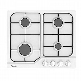 כיריים גז 4 להבות מידאה Midea 6729 אמאייל לבן כיריים גז 4 להבות מידאה Midea 6729 אמאייל לבן