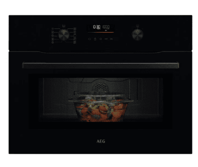 מיקרוגל בנוי AEG ACM51401B 46 ליטר Inverter עם גריל - שחור