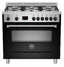 תנור משולב כיריים 90 ס"מ ברטזוני דגם Bertazzoni AMS96D61BNE תנור משולב כיריים 90 ס"מ ברטזוני דגם Bertazzoni AMS96D61BNE