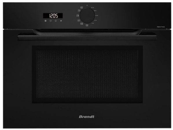 תנור בנוי קומפקטי Blomberg 45 ס"מ 40 ליטר ידית שחורה
