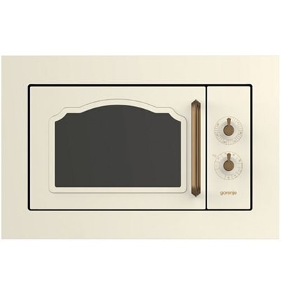 מיקרוגל בנוי Gorenje BM235CLI 23 ליטר משולב גריל - קרם