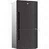 מקרר מקפיא תחתון 574 ליטר בקו Beko CN160238EXB נירוסטה מושחרת