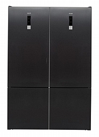 מקרר רחב 4 דלתות 654 ליטר דלונגי Delonghi DLR393 נירוסטה מושחרת מקרר רחב 4 דלתות 654 ליטר דלונגי Delonghi DLR393 נירוסטה מושחרת
