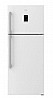 מקרר מקפיא עליון 505 ליטר בקו Beko DN156821W - לבן
