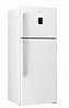 מקרר מקפיא עליון 505 ליטר בקו Beko DN156821W - לבן