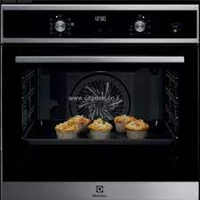 תנור בנוי Electrolux EOH6437X 71 ליטר נירוסטה - 8 תוכניות, 2 מסילות טלסקופיות ובישול באדים