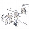תנור בנוי פירוליטי Electrolux אלקטרולוקס דגם EOP6727X