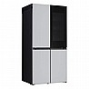 מקרר 4 דלתות 632 ליטר LG GR729SINS זכוכית כסופה