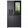 מקרר 4 דלתות 638 ליטר אל ג'י LG GR730BINS נירוסטה מושחרת