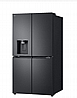 מקרר 4 דלתות מקפיא תחתון 842 ליטר אל ג'י LG GR930BDIS נירוסטה מושחרת