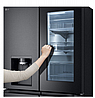 מקרר 4 דלתות מקפיא תחתון 842 ליטר אל ג'י LG GR930BDIS נירוסטה מושחרת