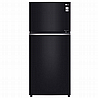 מקרר מקפיא עליון 506 ליטר אל ג'י LG GRM6781BU זכוכית שחורה