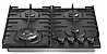 כיריים גז 4 להבות גורנייה Gorenje GW67IL אמייל שחור