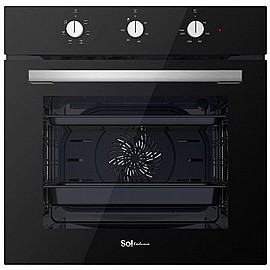 תנור אפיה בנוי SOL סול דגם HO605B שחור תנור אפיה בנוי SOL סול דגם HO605B שחור