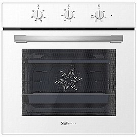 תנור אפיה בנוי SOL סול דגם HO605W לבן תנור אפיה בנוי SOL סול דגם HO605W לבן
