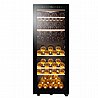 מקרר יינות 79 בקבוקים האייר Haier HWS79GDG שחור