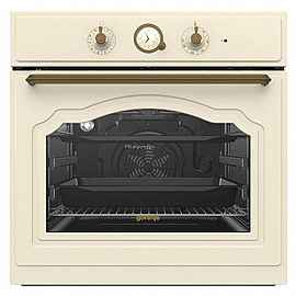תנור בנוי כפרי 77 ליטר גורניה Gorenje HYBOS67372CLI שמנת תנור בנוי כפרי 77 ליטר גורניה Gorenje HYBOS67372CLI שמנת