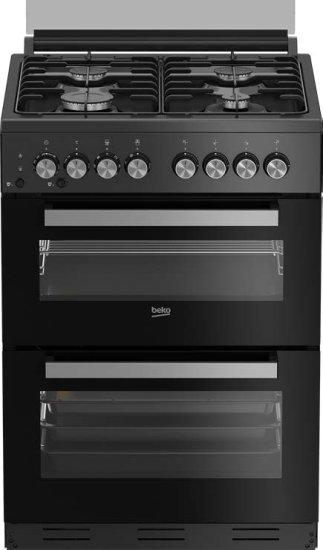 תנור משולב דו-תאי Beko KFDM62120DBDSL 60 ס"מ מצב שבת - שחור