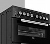 תנור משולב דו תאי 84 ליטר בקו BEKO KFDM62120DBDSL שחור