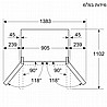 מקרר 4 דלתות בוש 541 ליטר Bosch? KFN96APEAL נירוסטה