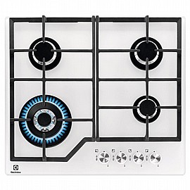כיריים גז אלקטרולוקס 60 ס”מ דגם Electrolux KGG6436W זכוכית לבנה כיריים גז אלקטרולוקס 60 ס”מ דגם Electrolux KGG6436W זכוכית לבנה