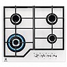 כיריים גז אלקטרולוקס 60 ס”מ דגם Electrolux KGG6436W זכוכית לבנה