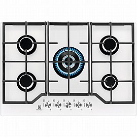 כיריים גז 5 להבות אלקטרולוקס דגם Electrolux KGG7536W כיריים גז 5 להבות אלקטרולוקס דגם Electrolux KGG7536W