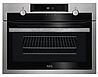תנור בנוי משולב מיקרוגל 43 ליטר א.א.ג AEG KME565060M נירוסטה