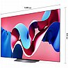 טלוויזיה חכמה 55 אינץ אל ג'י דגם LG OLED55CS4VA4K