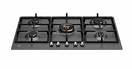 כיריים גז 90 ס"מ ברטזוני Bertazzoni P905CHERNE שחור מט כיריים גז 90 ס"מ ברטזוני Bertazzoni P905CHERNE שחור מט