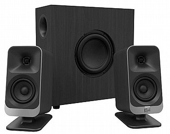 ������� ����� 2.1 ����� Klipsch ProMedia Lumina �� ��� ����, Bluetooth ������ LED