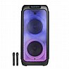 רמקול בידורית קריוקי Pure Acoustics LAVO 1250W - כולל 2 מיקרופונים