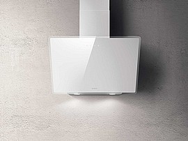 קולט אדים זכוכית לבנה 60 ס"מ elica אליקה דגם SHIRE WH60 קולט אדים זכוכית לבנה 60 ס"מ elica אליקה דגם SHIRE WH60