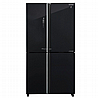מקרר 4 דלתות 532 ליטר שארפ Sharp SJ8590BK שחור