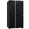 מקרר 4 דלתות 532 ליטר שארפ Sharp SJ8590BK שחור