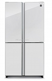 מקרר 4 דלתות 532 ליטר שארפ Sharp SJ8590WH זכוכית לבנה מקרר 4 דלתות 532 ליטר שארפ Sharp SJ8590WH זכוכית לבנה