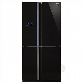 מקרר 4 דלתות 610 ליטר שארפ דגם Sharp SJR8911BK זכוכית שחורה מקרר 4 דלתות 610 ליטר שארפ דגם Sharp SJR8911BK זכוכית שחורה