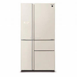 מקרר 5 דלתות 661 ליטר שארפ Sharp SJR9734BG זכוכית בז' מקרר 5 דלתות 661 ליטר שארפ Sharp SJR9734BG זכוכית בז'