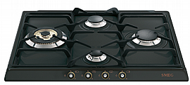 כיריים גז 4 להבות סמאג Smeg SR764AO אבן פחם כיריים גז 4 להבות סמאג Smeg SR764AO אבן פחם
