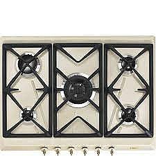 כיריים גז 5 להבות סמאג דגם Smeg SRV896 כיריים גז 5 להבות סמאג דגם Smeg SRV896