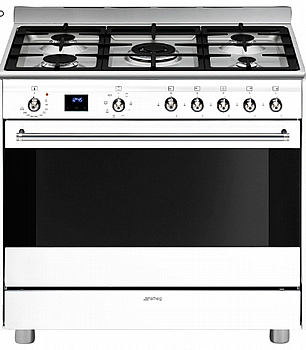 ���� ����� ������ �� 5 ����� ���� Smeg SSA91MAWH2 ���