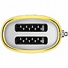 מצנם 2 פרוסות בעיצוב רטרו יוקרתי סמאג Smeg TFS01GP זהב ורוד