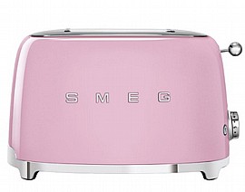 מצנם 2 פרוסות בעיצוב רטרו יוקרתי סמאג Smeg TFS01P ורוד מצנם 2 פרוסות בעיצוב רטרו יוקרתי סמאג Smeg TFS01P ורוד